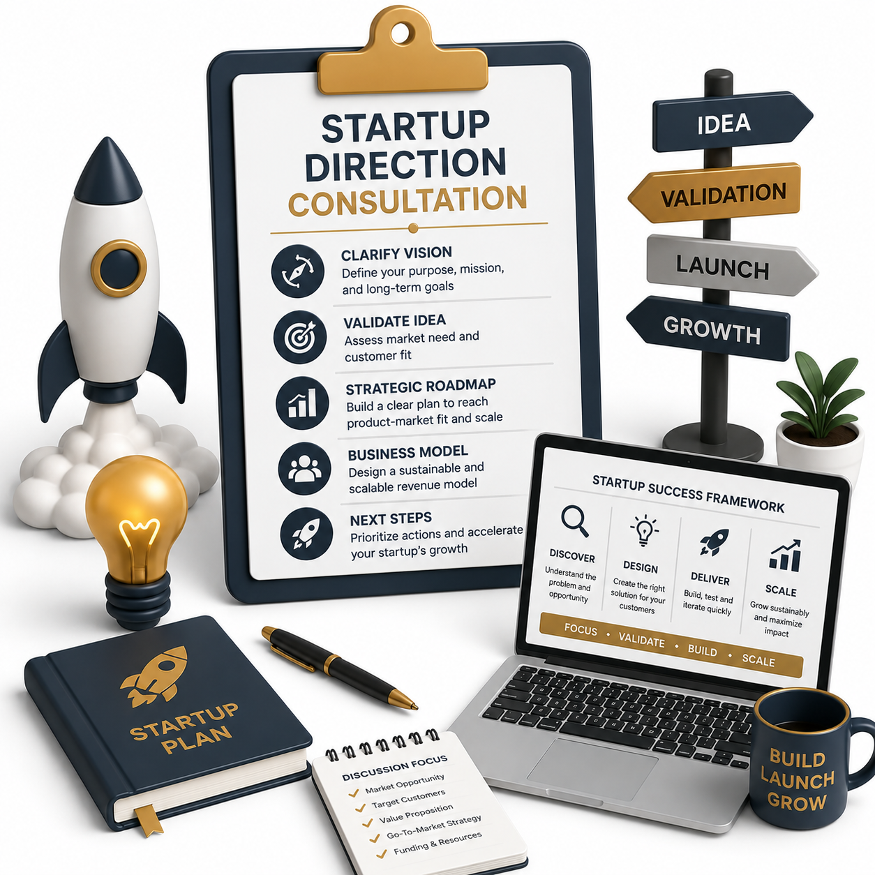 Startup Direction Consultation